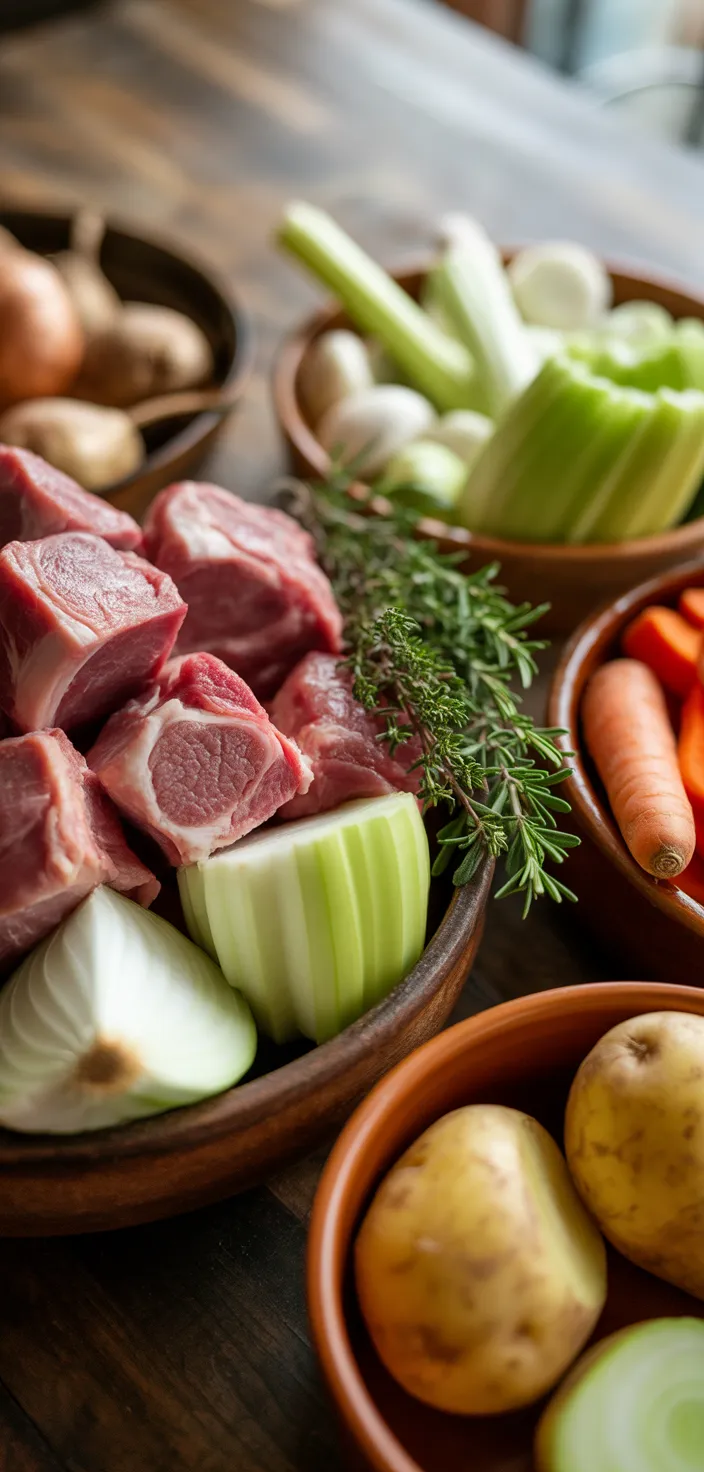 Ingredients photo for Lamb Stew Recipe