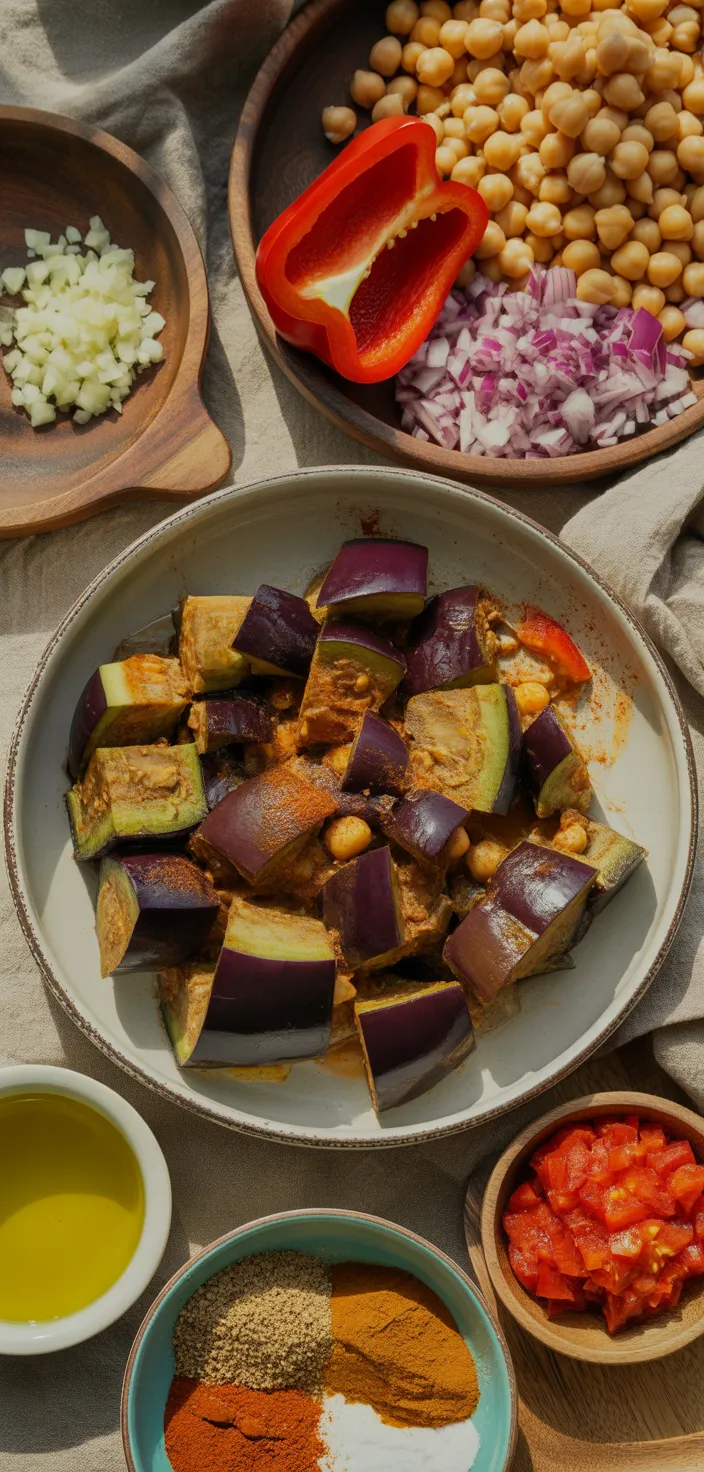 Ingredients photo for Lebanese Moussaka (Maghmour) Recipe