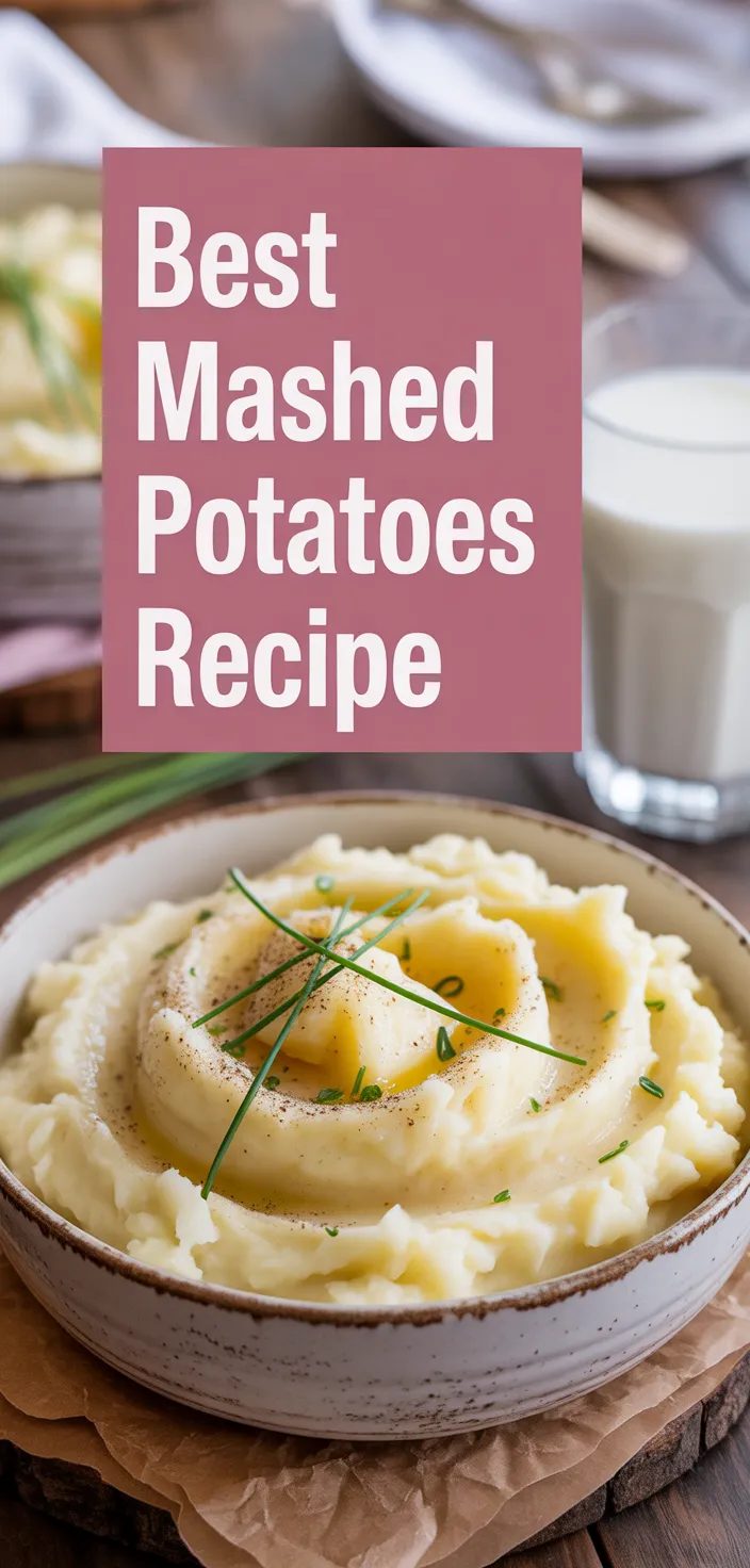A photo of Best Mashed Potatoes Recipe