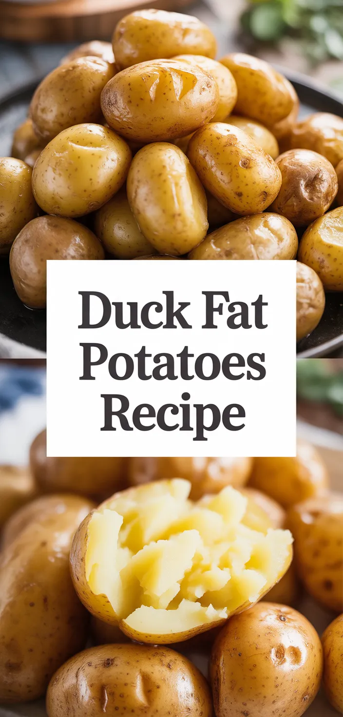 A photo of Duck Fat Potatoes Recipe