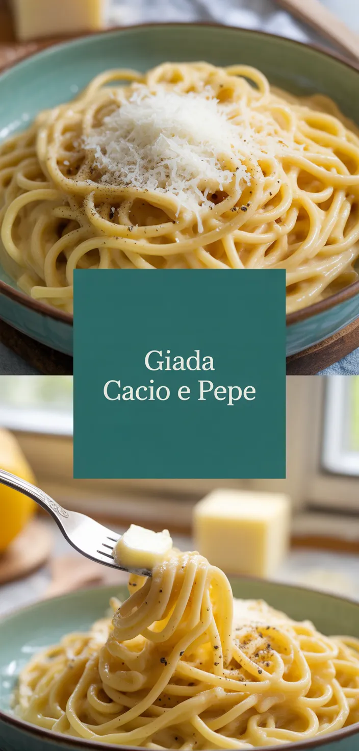 A photo of Giada De Laurentiis Cacio E Pepe Recipe