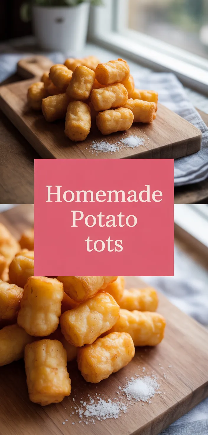 A photo of Homemade Potato Tots Recipe