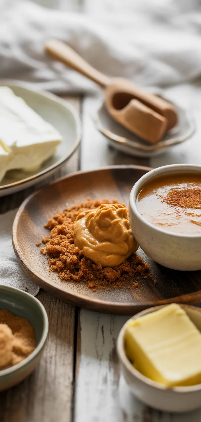 Ingredients photo for Creamy Layered Pumpkin Dessert Recipe