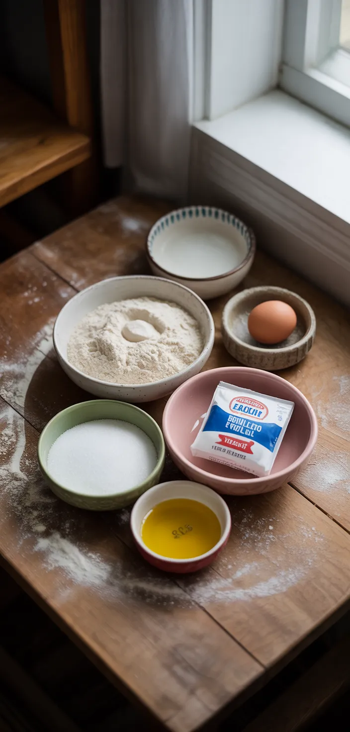 Ingredients photo for Easy Ultimate Bolillo Bread Recipe: Crusty, And Delicious
