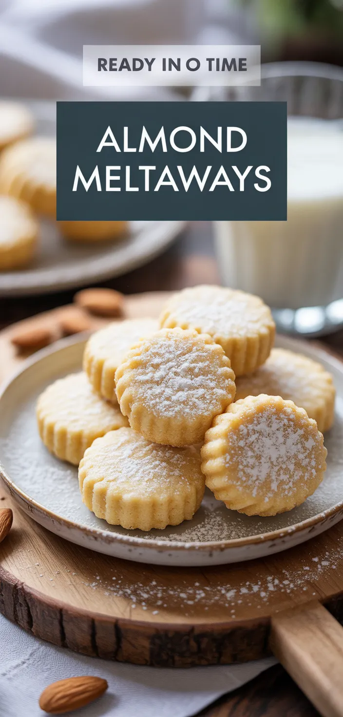 A photo of Almond Meltaways Recipe