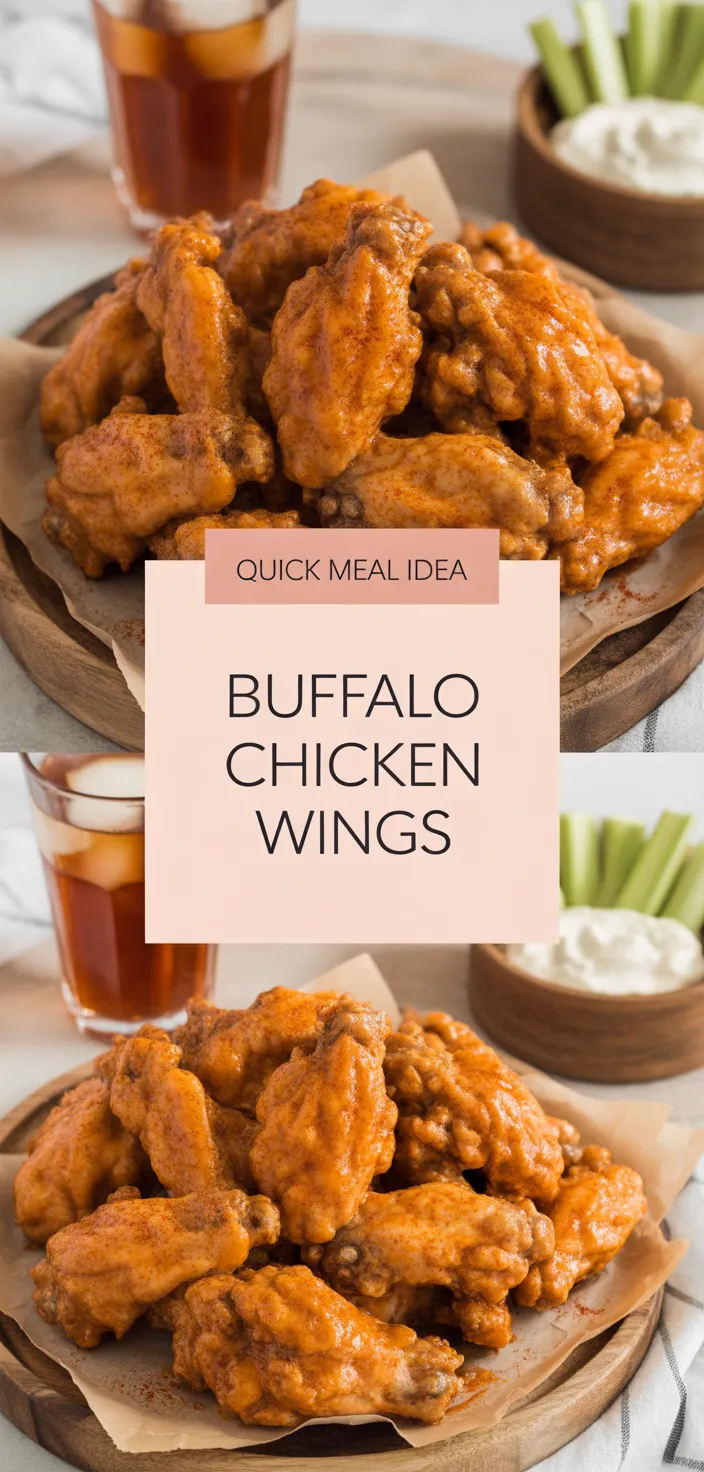 A photo of Crispy Air Fryer Buffalo Chicken Wings (Ketogenic & Healthy) Recipe