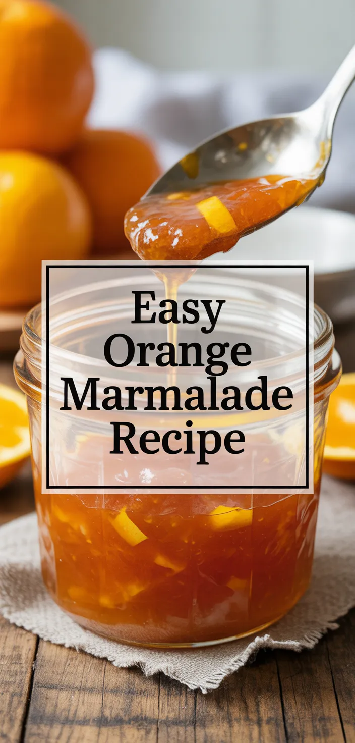 A photo of Easy Orange Marmalade Recipe