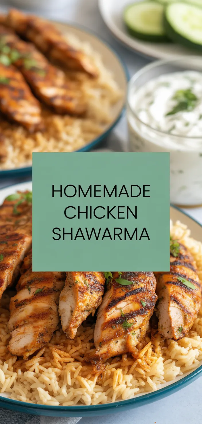 A photo of Homemade Chicken Shawarma Recipe