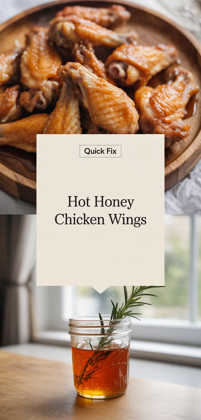 A photo of Hot Honey Chicken Wings Recipe