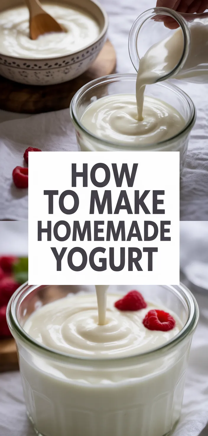 A photo of How To Make Homemade Yogurt Recipe