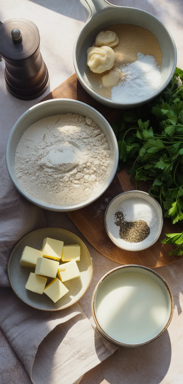 Ingredients photo for Drop Dumplings For Soup Recipe