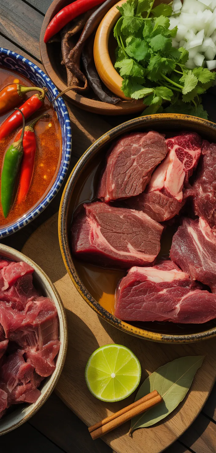 Ingredients photo for Mexican Birria Recipe