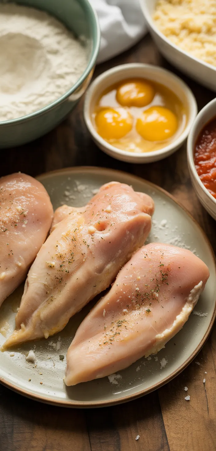Ingredients photo for Chicken Parmesan Sub Recipe