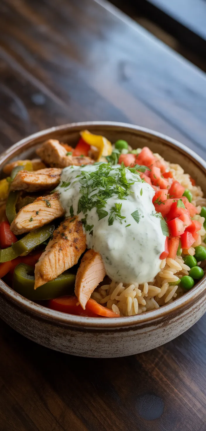 Ingredients photo for Chicken Shawarma Rice Recipe