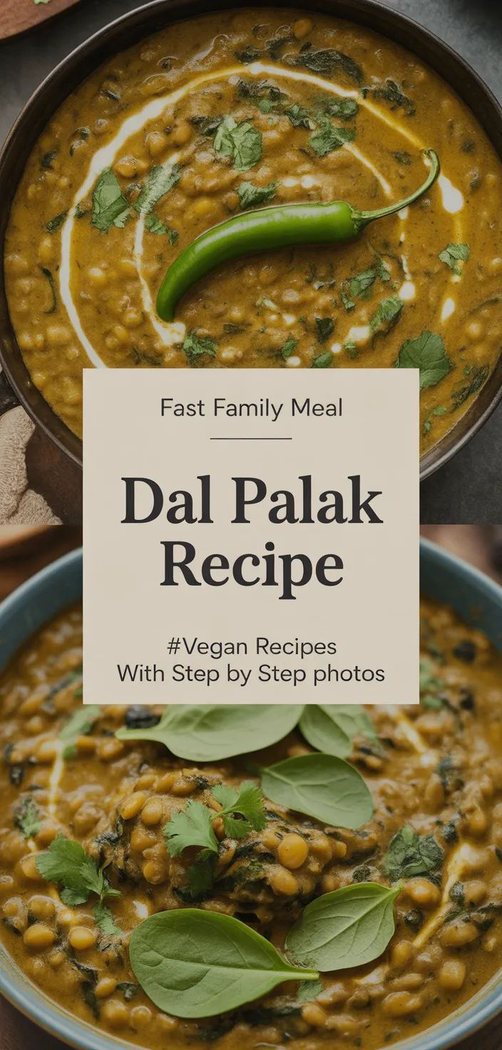 A photo of Dal Palak Recipe