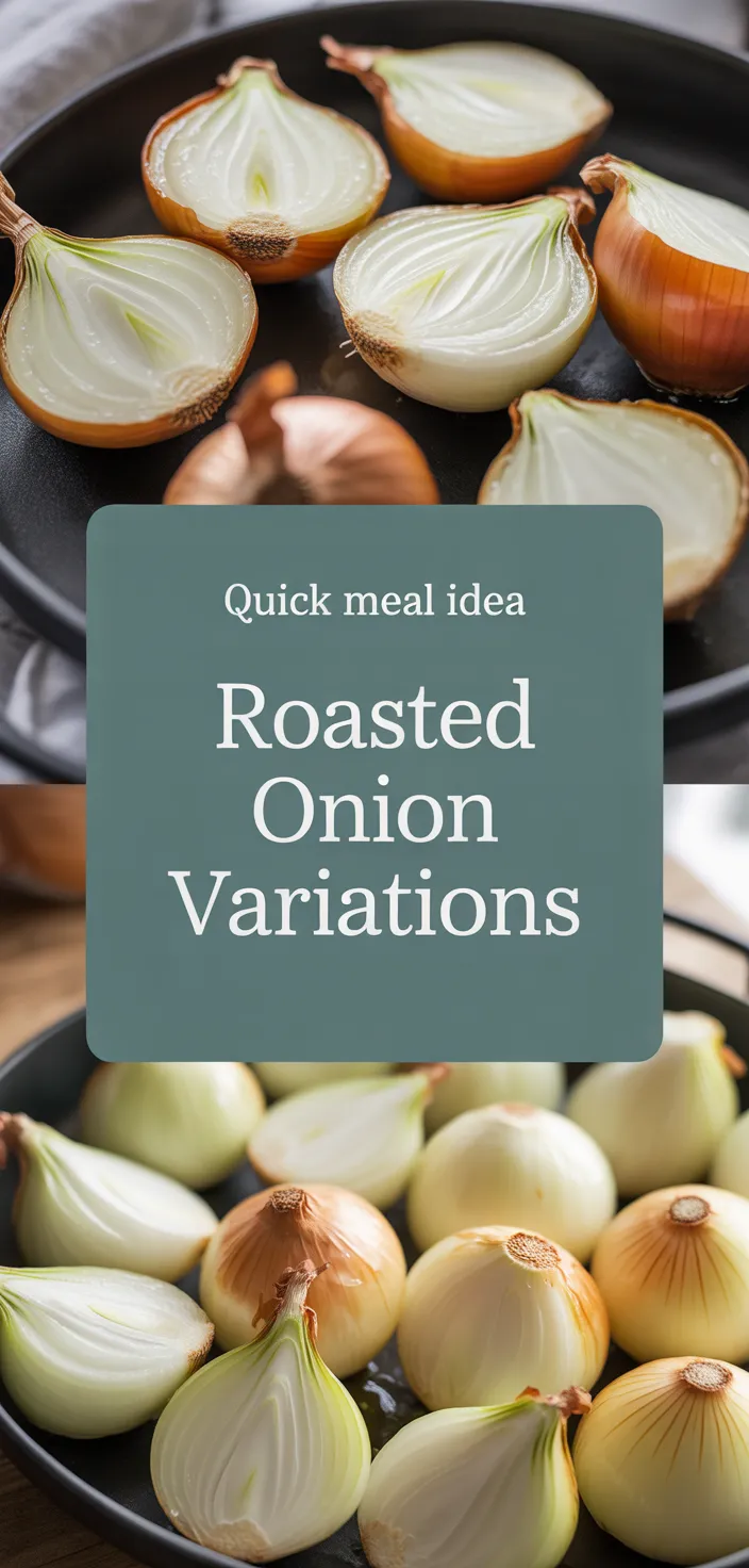 A photo of Simple Roasted Onions (Halved, Whole, Quartered) Recipe