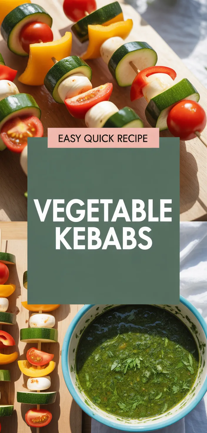 A photo of Vegetable Kebabs Recipe