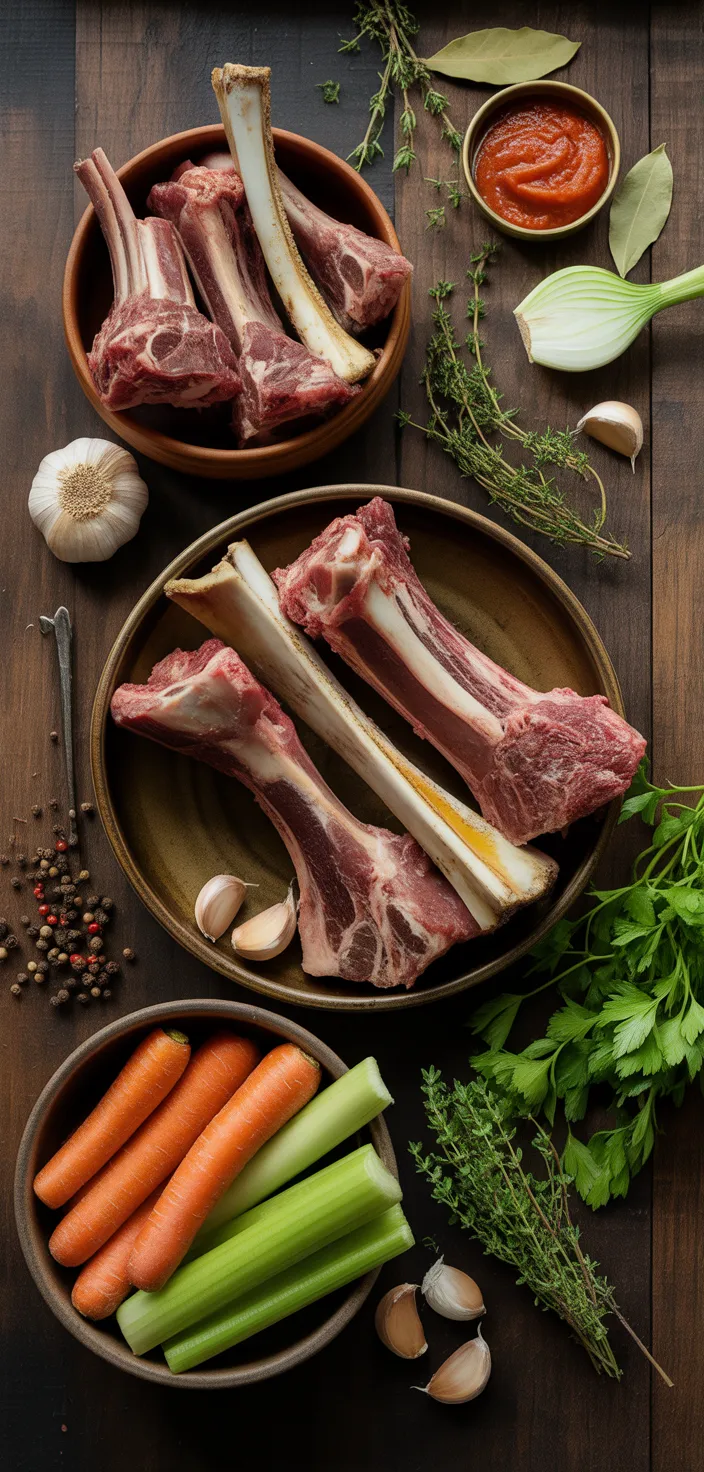 Ingredients photo for Making High Quality Beef Stock At Home Recipe