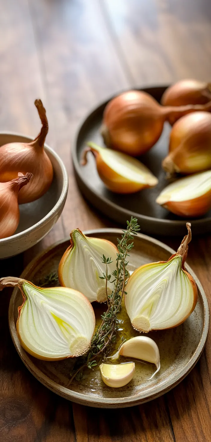 Ingredients photo for Simple Roasted Onions (Halved, Whole, Quartered) Recipe