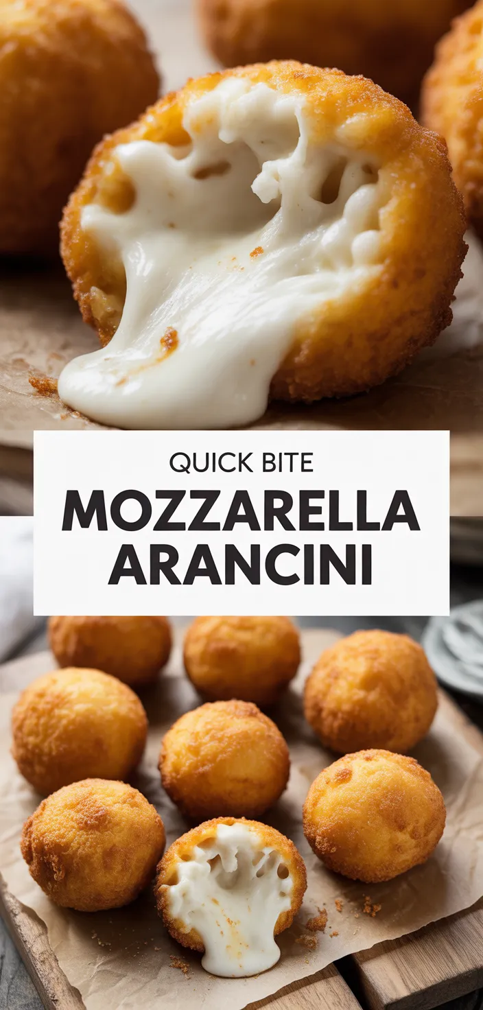 A photo of Mozzarella Stuffed Arancini Aka Italian Rice Balls Recipe