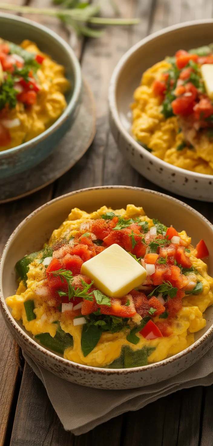 Ingredients photo for Menemen (Turkish Egg Scramble) Recipe